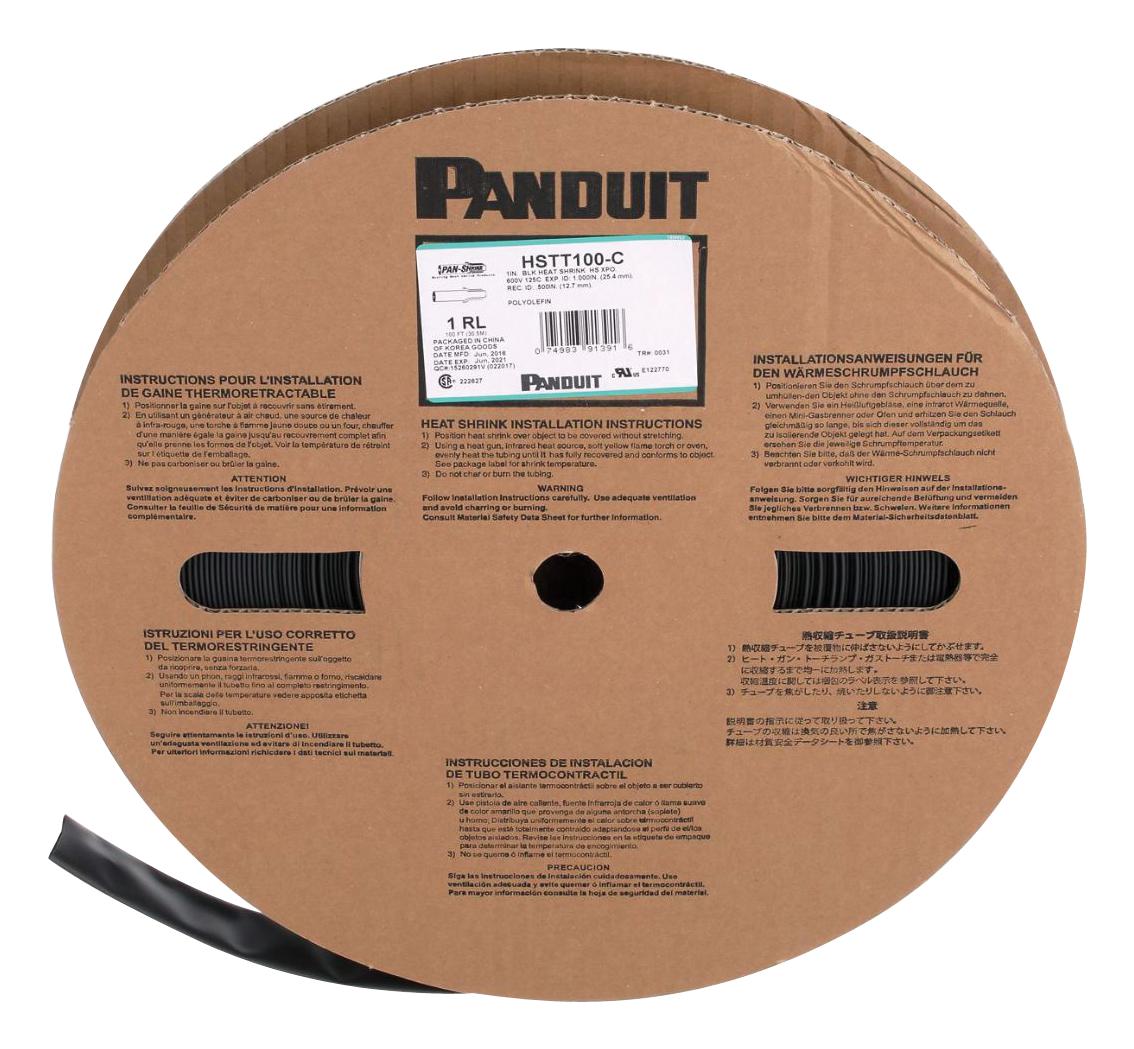 HSTT100C Panduit Heat Shrink Tubing, 21, 1