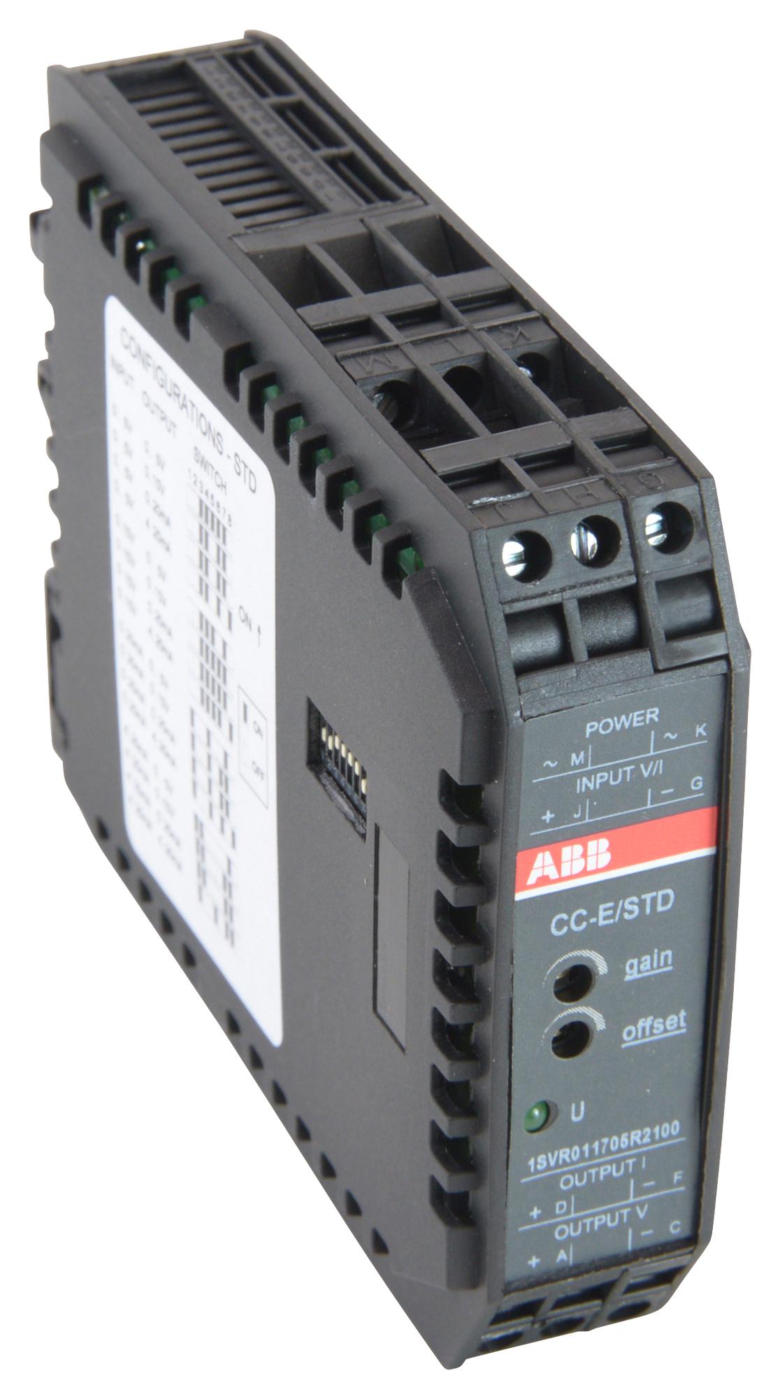 1SVR011705R2100 Abb Signal Converter, Current, Voltage