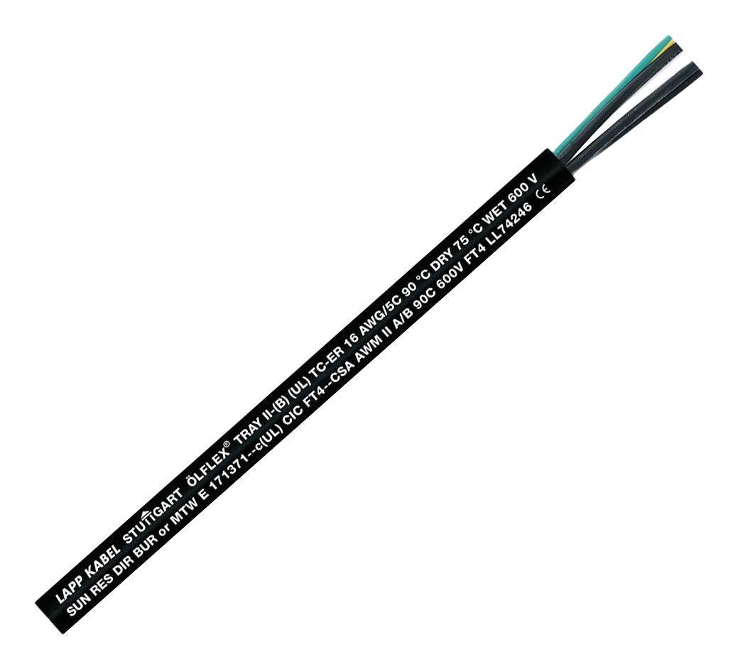 221805/100 LAPP, Multiconductor Cable, Olflex® Tray II, Unshielded