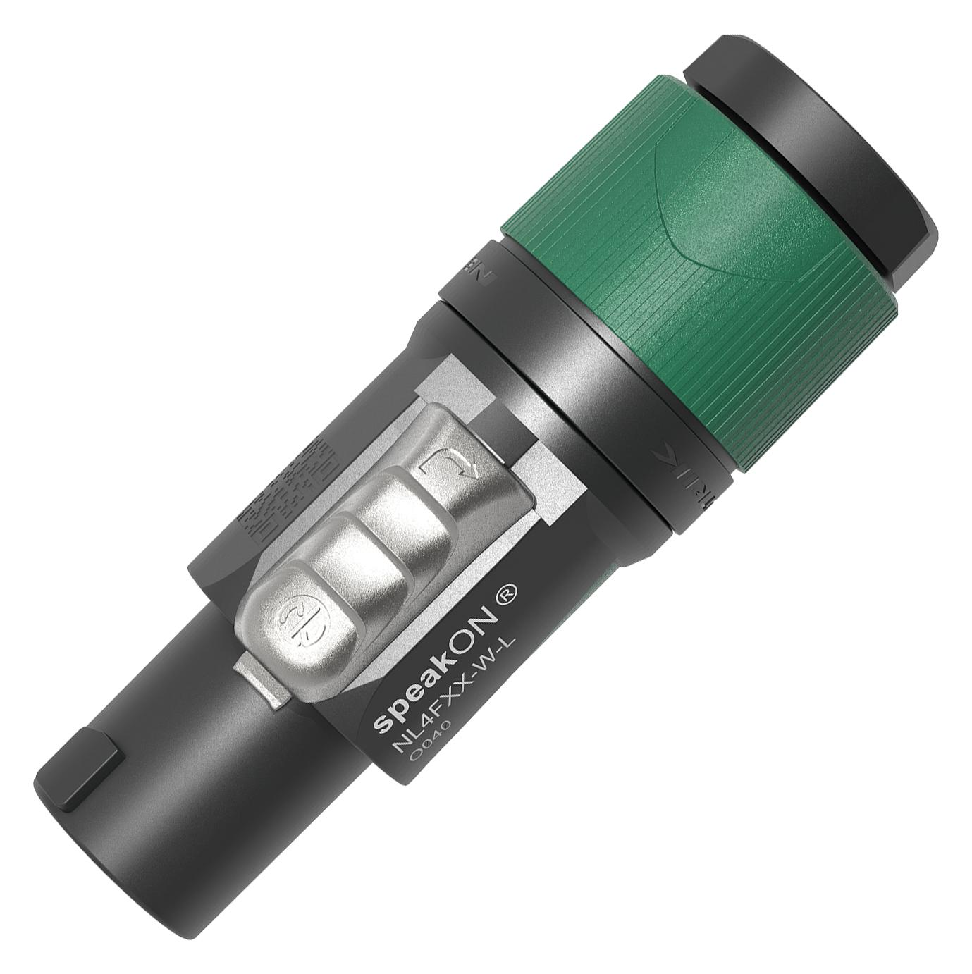 AUTHORIZED DEALER ] NEUTRIK NL4FXX-W-S 4 POLE / NL2FX 2 POLE SPEAKON Cable Connector I.104781450