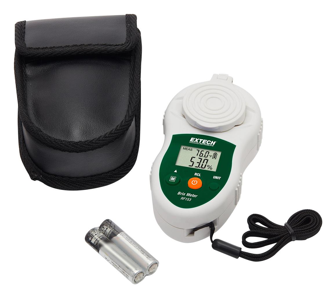 RF153 - Extech Instruments - Water Meter, Digital Brix Refractometer ...