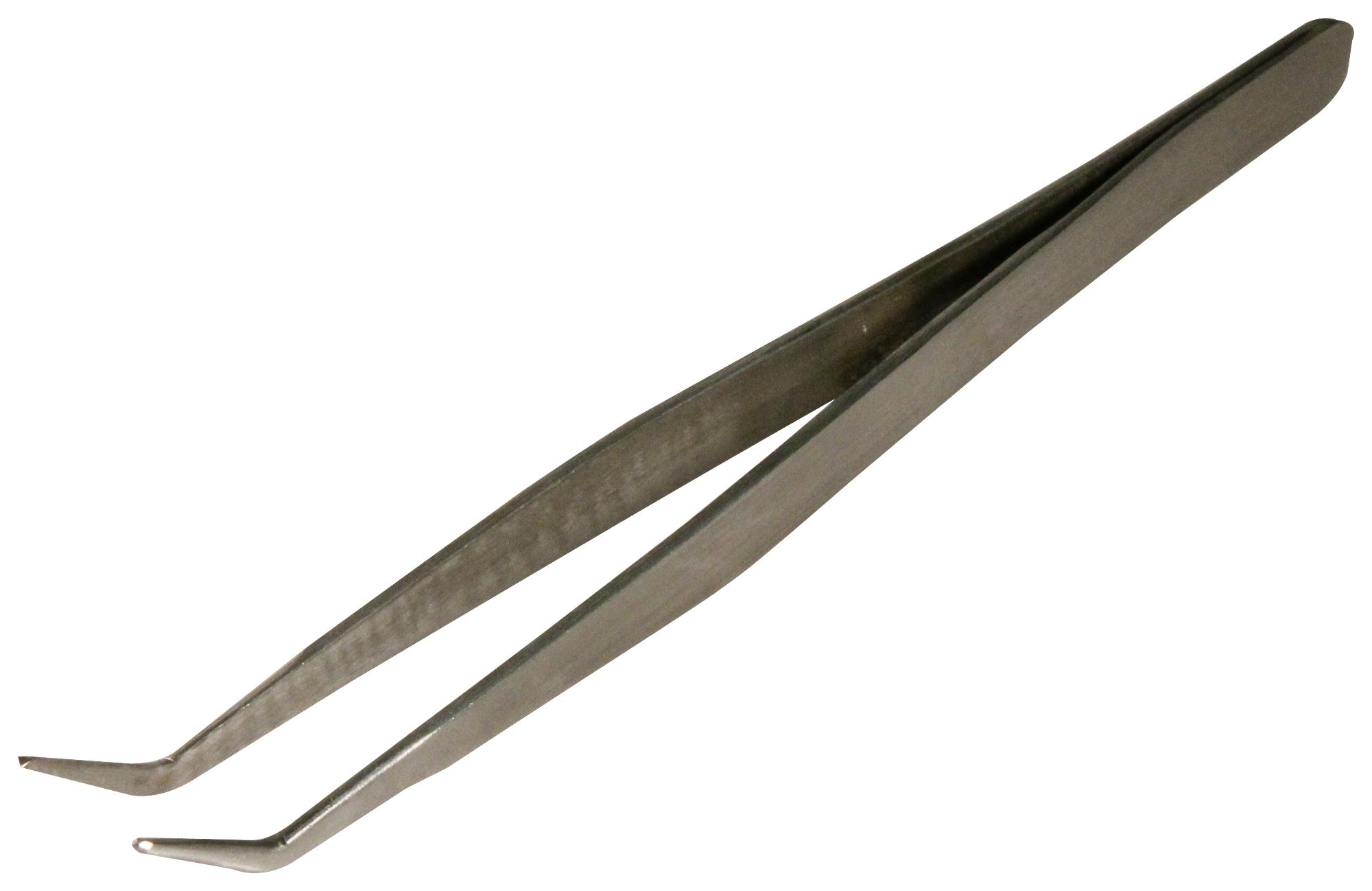 1PK106TF Duratool Tweezer, Precision, Stainless Steel