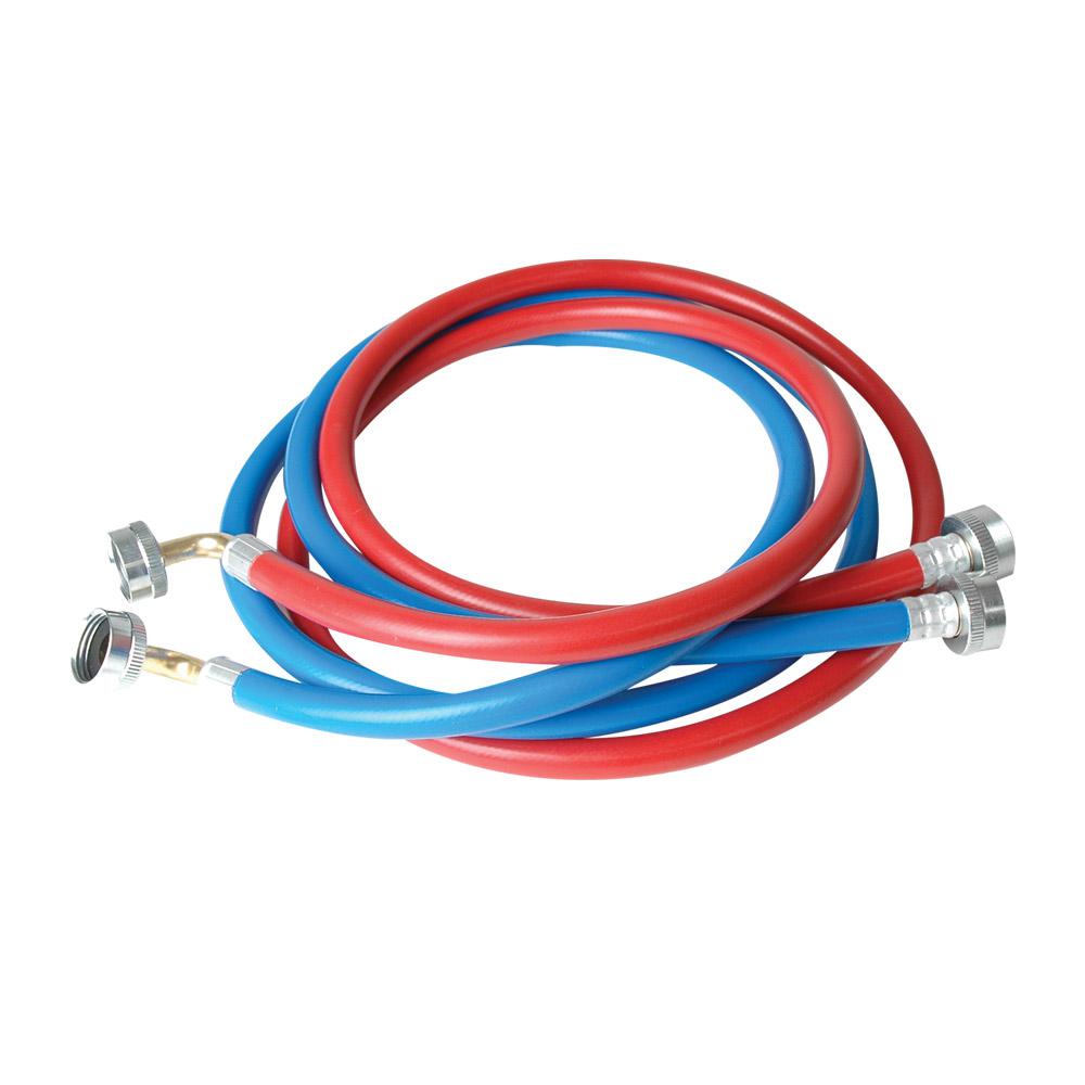 1401472 Pro Elec Fill Hose Washing Machine, 1 Pair, Red/Blue