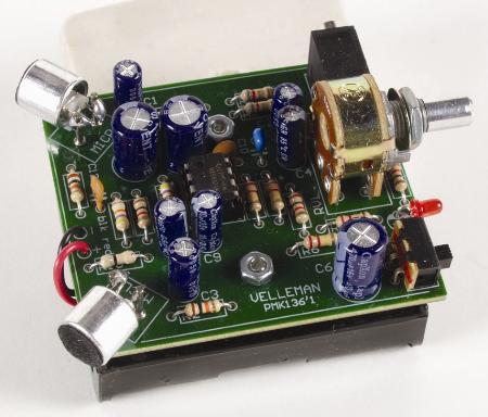 Hobby Project Kit, Super Stereo Ear, Stereo Audio Amplifier, 2 x Microphones