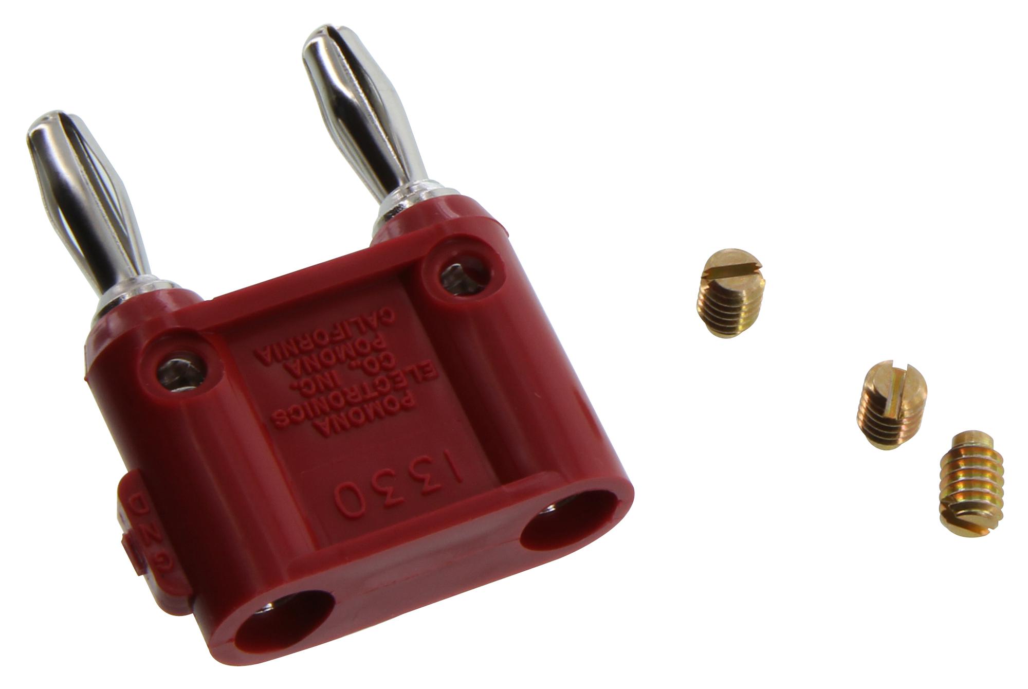 1330-2 POMONA, Banana Test Connector, Plug, Cable Mount | Newark