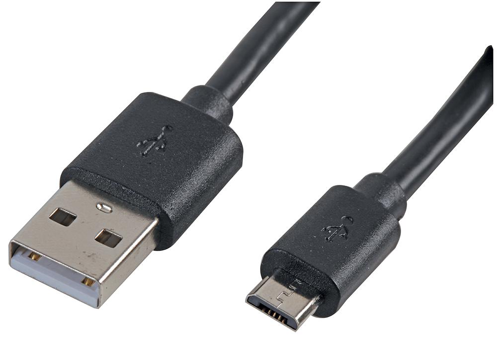 PSG91563 - Pro Signal - USB Cable, Type A Plug to Micro Type B 