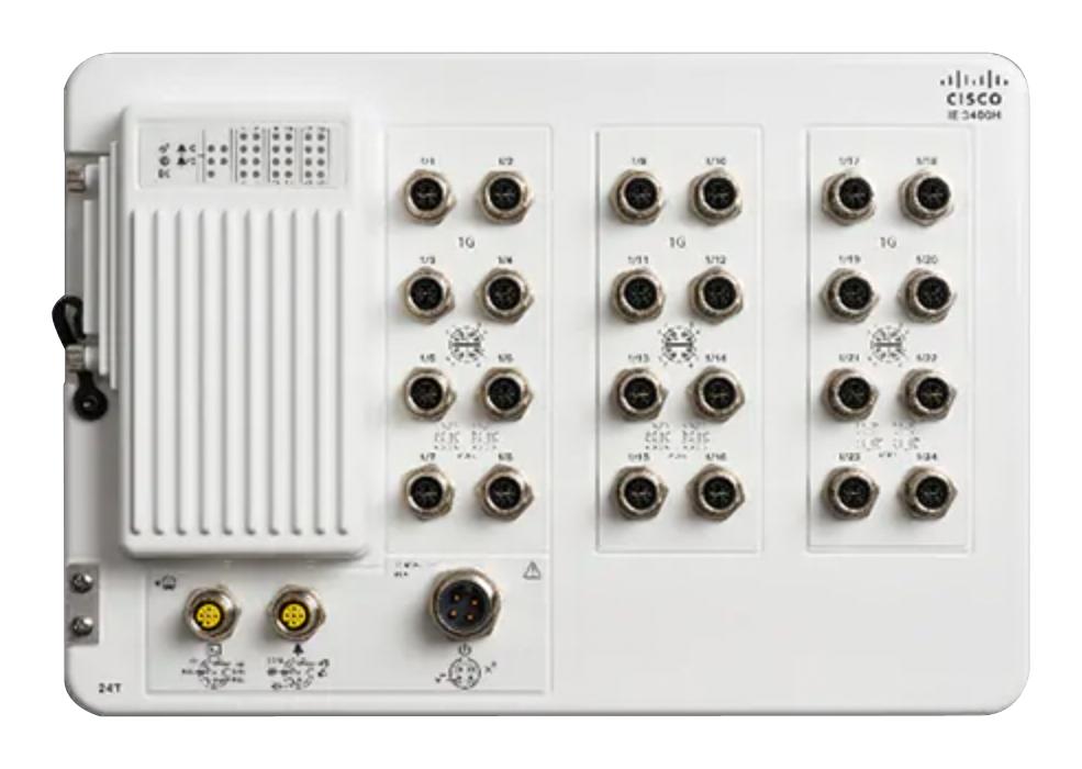 IE-3400H-24T-A CISCO SYSTEMS, Switch, 24 Ports, Industrial