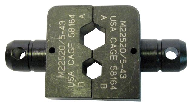 M22520/5-43 - Astro Tool - Crimp Tool Die, MIL-DTL-22520, Coaxial ...