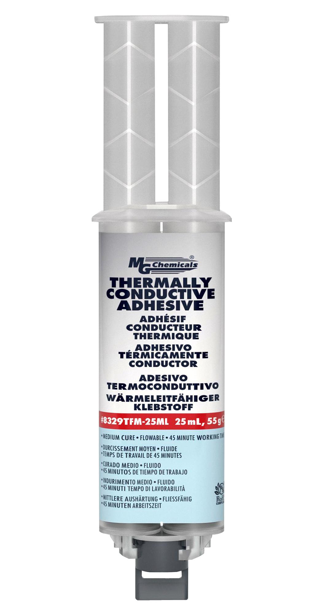 8329TFM25ML Mg Chemicals Adhesive, Epoxy 2 Part, Black