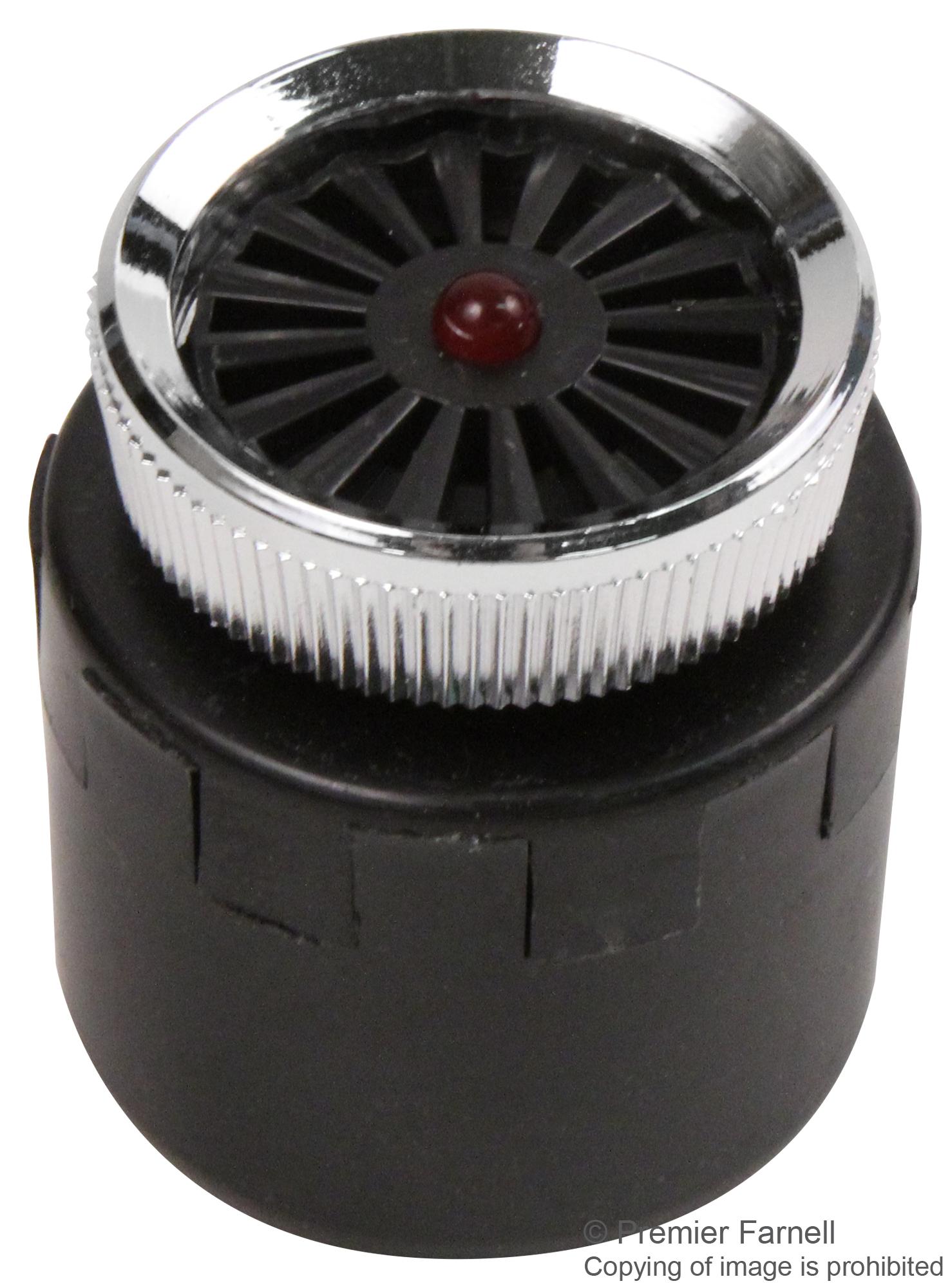 Buzzer Edwards Signaling N°725 - 3-6 VDC / 6-8 VAC - Neuf - Alarme Sonore Surface Mount