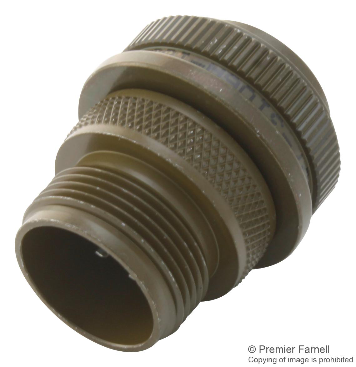 Connecteur Amphenol 97-3106A-22-22S - Fiche 4 Positions Femelle, Soudure, MIL-SPEC, Neuf