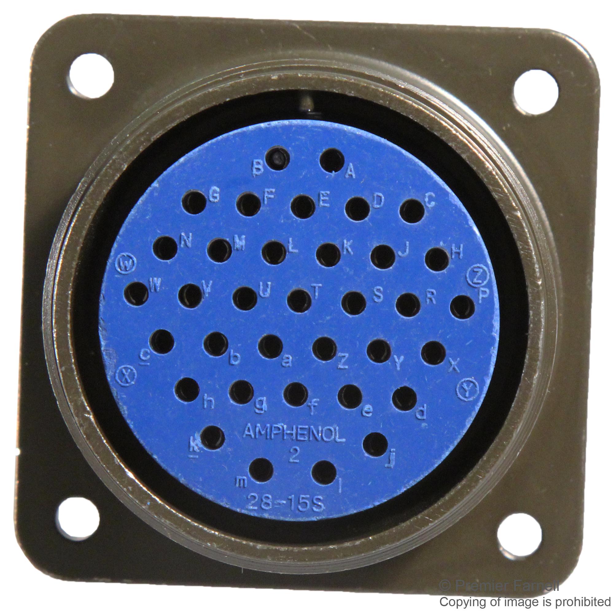 973102A2815S Amphenol Industrial Circular Connector, 97 Series