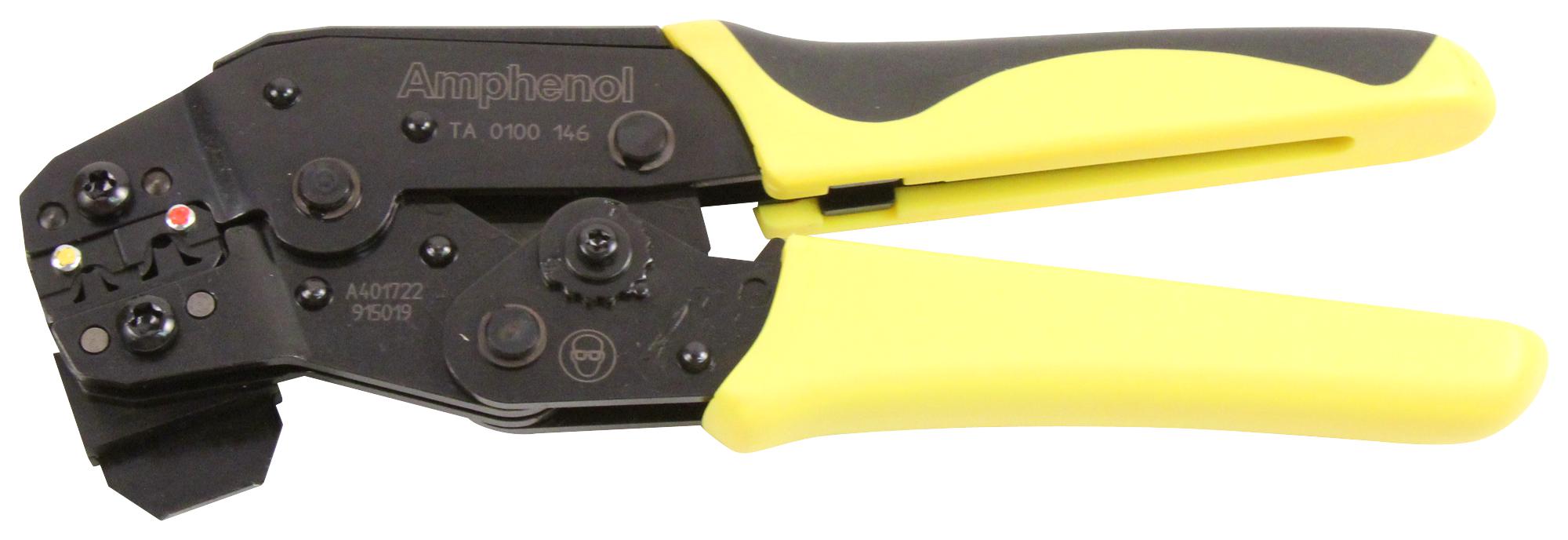 TA 0100 146 Amphenol Sine/tuchel Crimp Tool, Ratchet, Amphenol Open