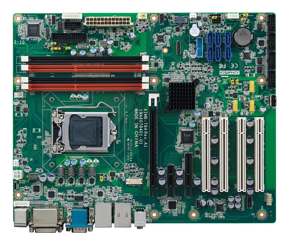 AIMB784G200A1E Advantech Motherboard, Industrial, ATX