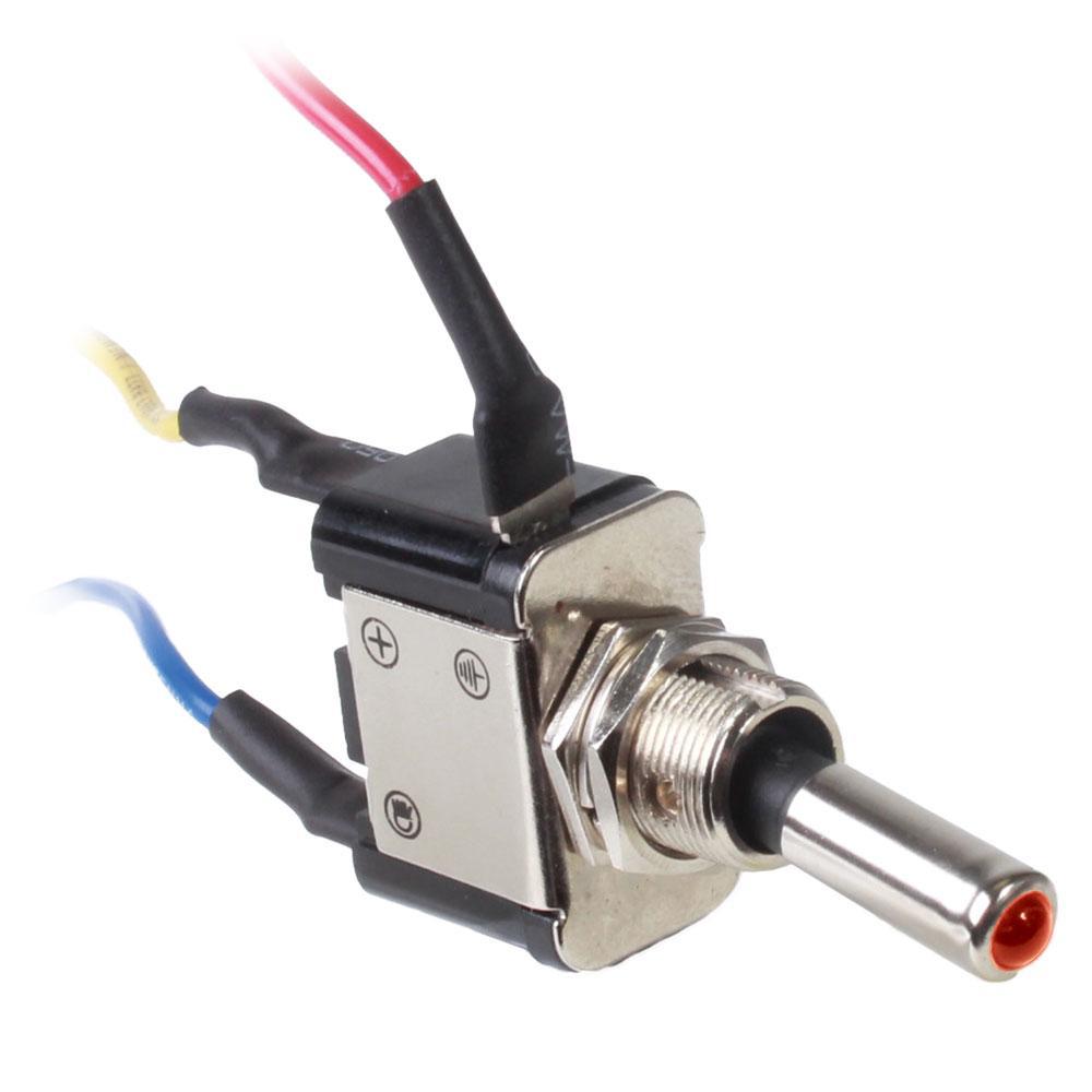 IS-EC-MT1220RED - Mcm - Toggle Switch, On-Off, SPST