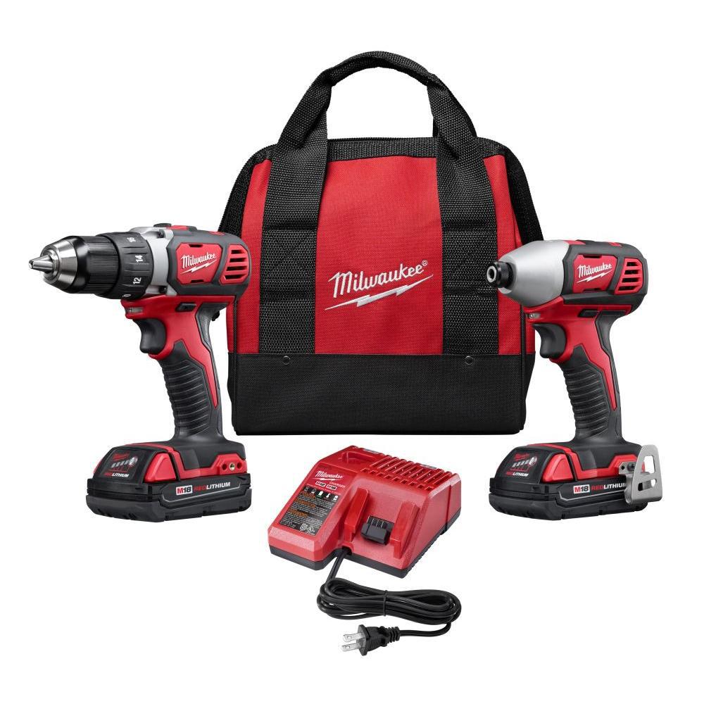 2691-22 MILWAUKEE TOOL, Tool Kit, Compact, Cordless | Newark