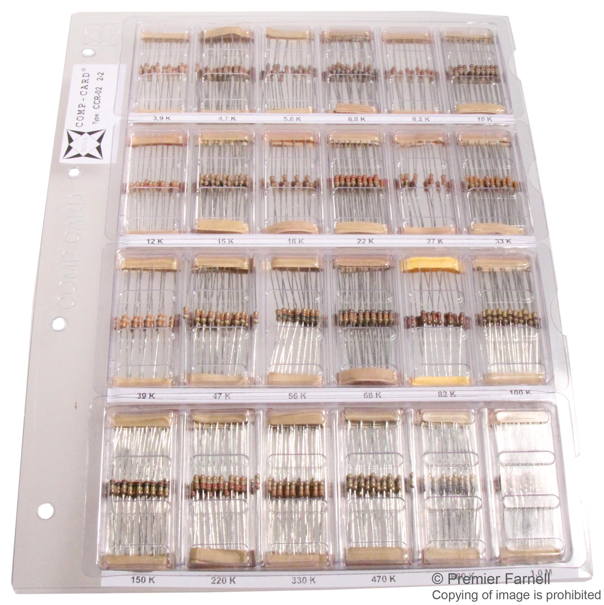 Precisione Resistenza A Pellicola Metallica 2W, Tolleranza 1%: Valori Da 1 Ohm A 1M Ohm, Per