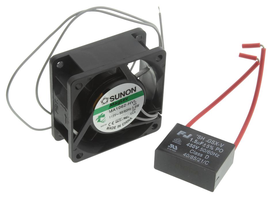 Ma1062 Hvl Gn Sunon Ac Axial Fan 115 V Square