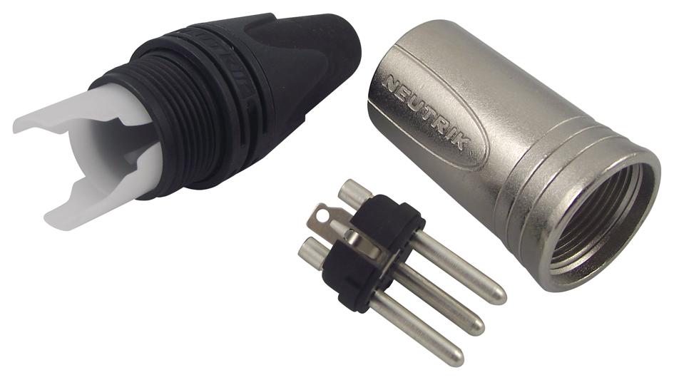 NC3MXX Neutrik XLR Connector, 3 Contacts, Plug