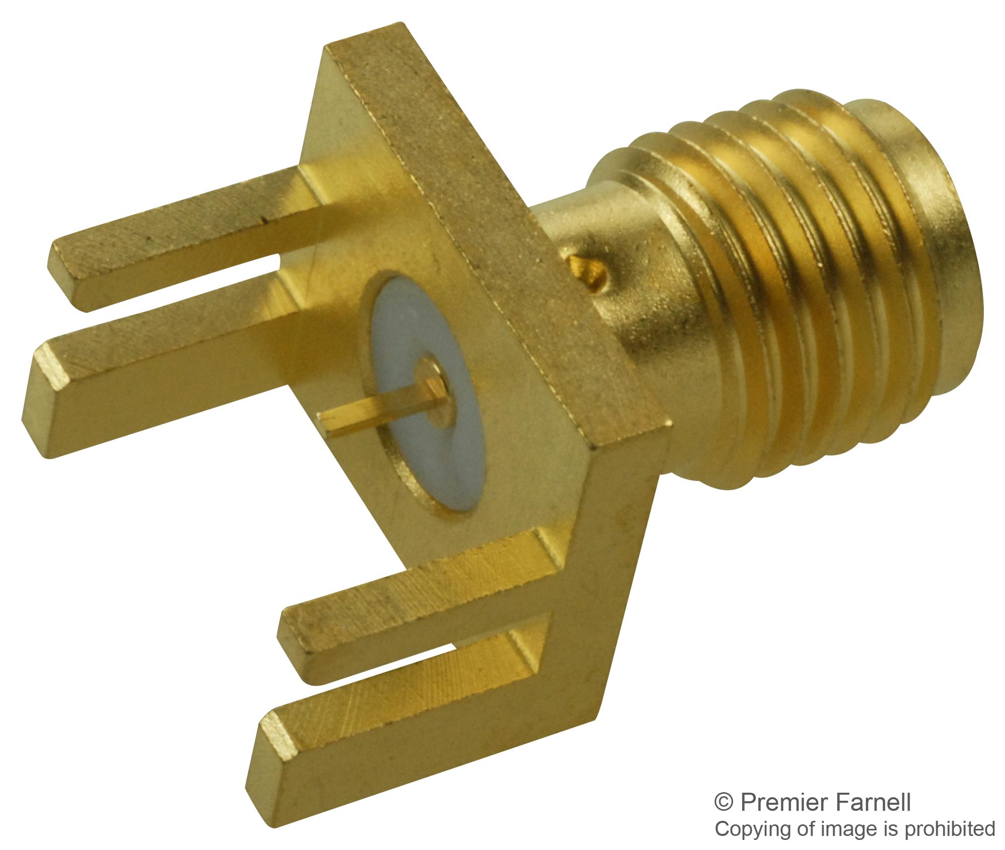 1420701851 Johnson Cinch Connectivity RF / Coaxial Connector, SMA Coaxial, Edge Launch Jack