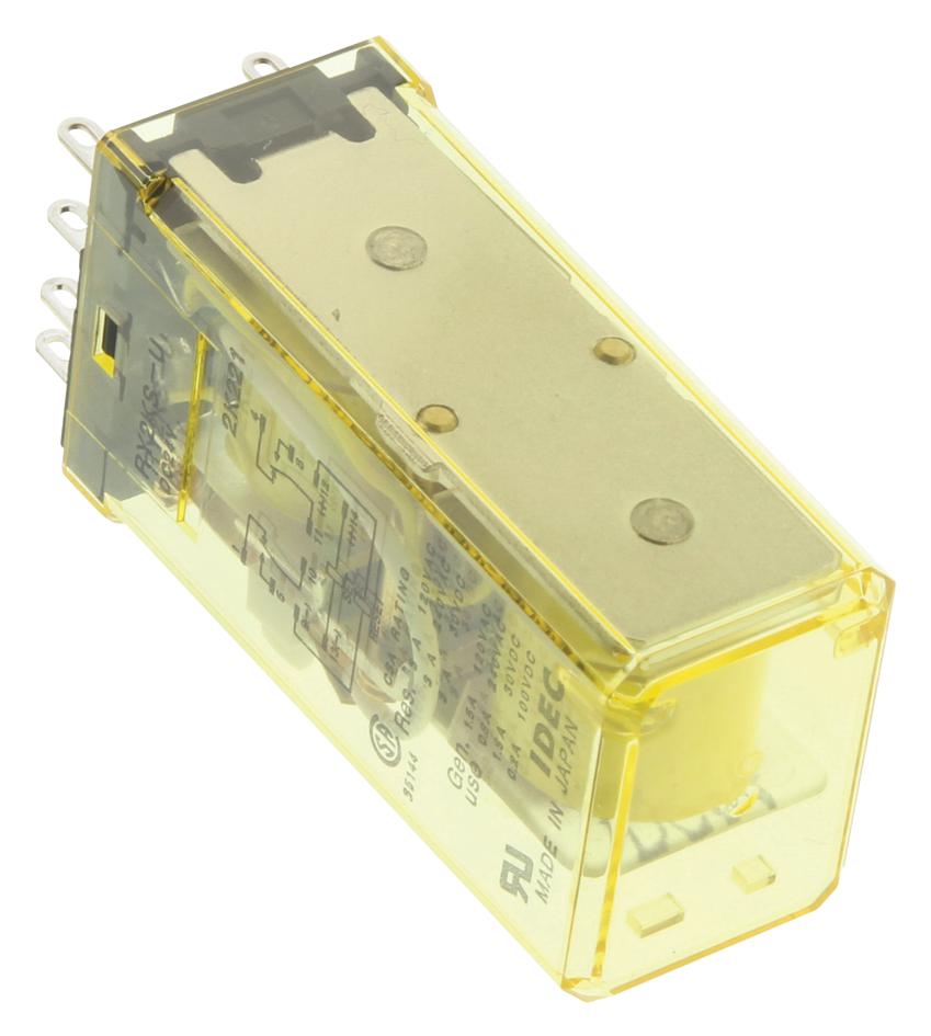 RY2KSUDC24V Idec Power Relay, DPDT, 24 VDC