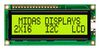 MIDAS DISPLAYS MC21605C6W-SPTLYI-V2
