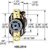 HUBBELL WIRING DEVICES HBL2510