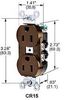 HUBBELL WIRING DEVICES CR15