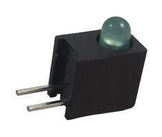 BROADCOM HLMP-1790-A00A2 LED, GREEN, 2.3MCD, 569NM
