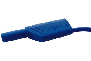 HIRSCHMANN TEST AND MEASUREMENT 934088102 TEST LEAD, BLUE, 1M, 1KV, 32A