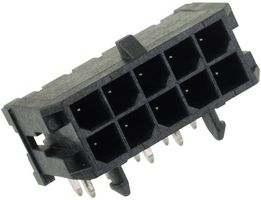 MOLEX 43045-1000.. CONNECTOR, HEADER, 10POS, 2ROW, 3MM