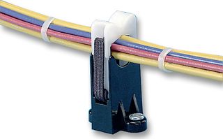 PANDUIT RER.75-S6-X BUNDLE RETAINER, NYLON6.6, M3 SCREW,PK10