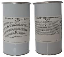 DOW SYLGARD 170, 2KG ELASTOMER, SILICONE-2 PART, 1:1 MIX