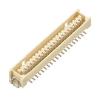 HARWIN M40-6004146 Stacking Board Connector, Plug, 1 mm, 41, Surface Mount, Tin Plated Contacts RoHS Compliant: Yes