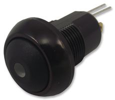 APEM IPR1SAD2LOS Illuminated Pushbutton Switch, SPST, Off-On, 4 A, Red RoHS Compliant: Yes