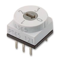 APEM PT65121 ROTARY CODED SWITCH, PT65 SERIES