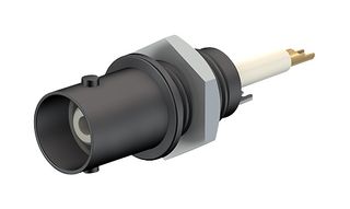 STAUBLI 67.9764-21 RF / Coaxial Connector, BNC Coaxial, Straight Jack, Solder, 50 ohm, RG58, Brass RoHS Compliant: Yes