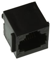 AMPHENOL COMMUNICATIONS SOLUTIONS 90598-001LF CAT3 RJ45 MODULAR JACK, 8 POSITION, 1 PO