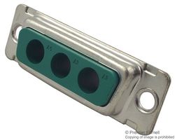AMPHENOL COMMUNICATIONS SOLUTIONS DA3W3SA00LF CONNECTOR, D SUB COMBO, RECEPTACLE, 3 PO
