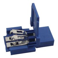 AMPHENOL COMMUNICATIONS SOLUTIONS 65801-002LF WIRE-BOARD CONNECTOR RECEPTACLE, 2 POSIT