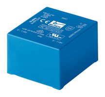 BLOCK FL24/15 Isolation Transformer, 24 VA, 2 x 115V, 2 x 15V, 2 A RoHS Compliant: Yes