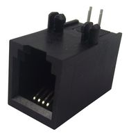 STEWART CONNECTOR SS-6444-NF RJ10, JACK, 4 CONTACT, 4 POSITION, 1 POR