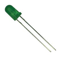 KINGBRIGHT L-53LGD LED, LOW CURRENT, 5MM, GREEN