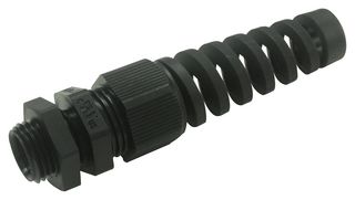 JACOB 50011M16BSSW CABLE CLAMP (GLAND), NYLON, THRD SZ M16