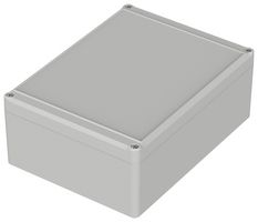 BOPLA 63223200 Enclosure, IP65, Multipurpose, 77 mm, 150 mm, 200 mm, ABS (Acrylonitrile Butadiene Styrene), Grey RoHS Compliant: Yes
