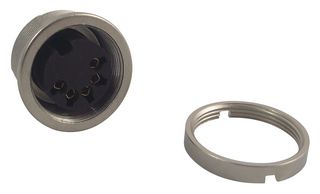LUMBERG KFV 50 CONNECTOR, DIN, RECEPTACLE, 5 POSITION