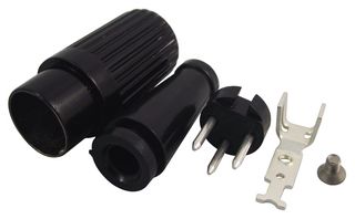 DELTRON COMPONENTS 611-0300 DIN AUDIO/VIDEO CONN, PLUG, 3POS ROHS COMPLIANT: YES