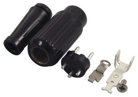 DELTRON COMPONENTS 591-0300 DIN AUDIO/VIDEO CONN, PLUG, 3POS ROHS COMPLIANT: YES