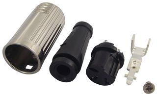 DELTRON COMPONENTS 600-0300 DIN AUDIO/VIDEO CONN, JACK, 3POS ROHS COMPLIANT: YES