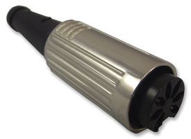 DELTRON COMPONENTS 600-0700 DIN AUDIO/VIDEO CONN, JACK, 7POS ROHS COMPLIANT: YES